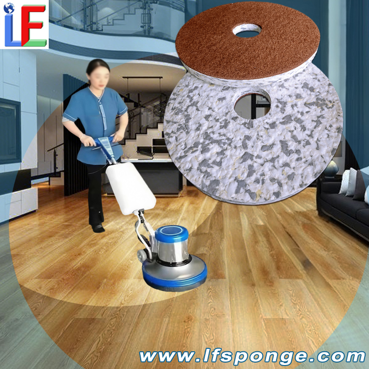 Housekeeping Floor Cleaning Combo Melamine Pad - Solve Wood/Tile Stains & Floor Protection Pain Points
