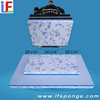 Fleece Combo Melamine Pad - Solve Square Oscillating Scrubber Pad Falling & Cleaning Efficiency Pain Points
