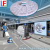 Subway Platform & Waiting Area Cleaning Fleece Combo Melamine Floor Pad