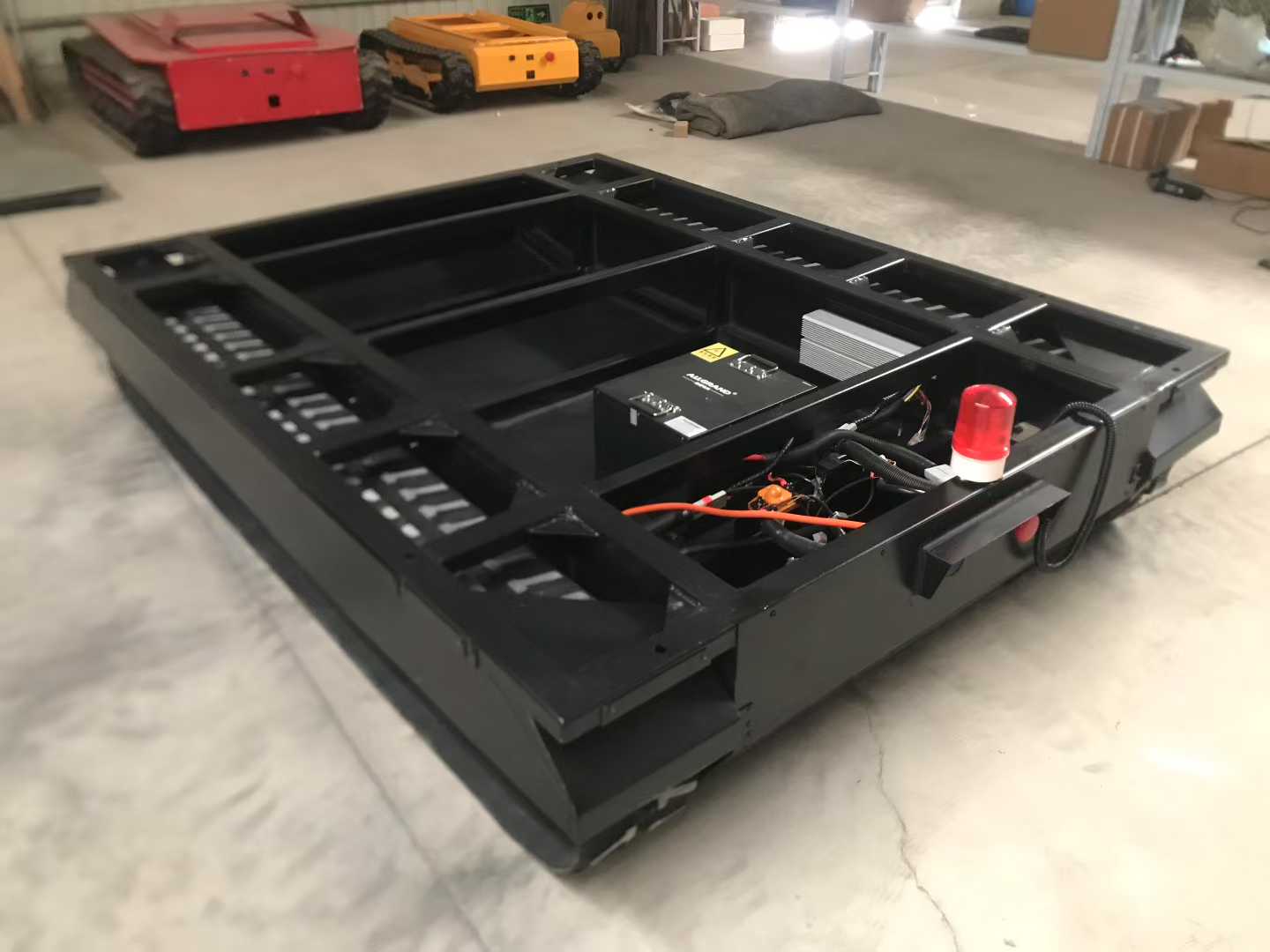 Rubber Track Chassis Rubber Track Undercarriage Chassis 1ton Rubber Tracked Chassis Assembly 