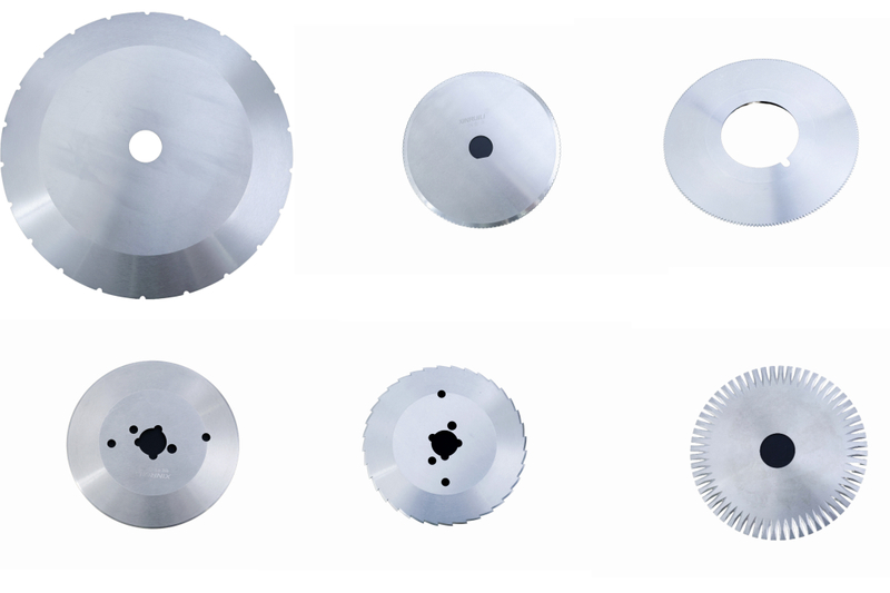 Food cutting circular blades