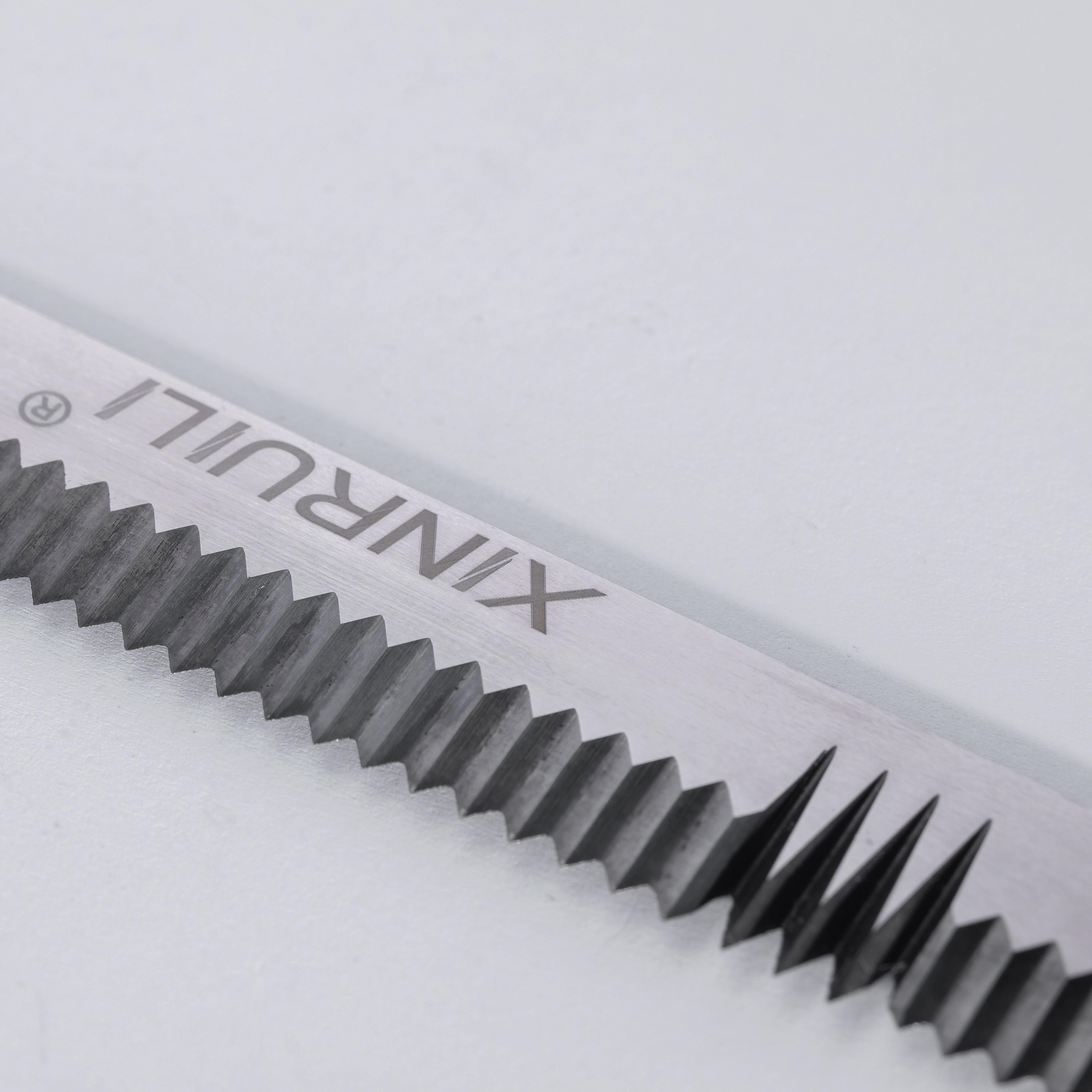 Durable Double Pitch Blade for Efficient Paper Cutting