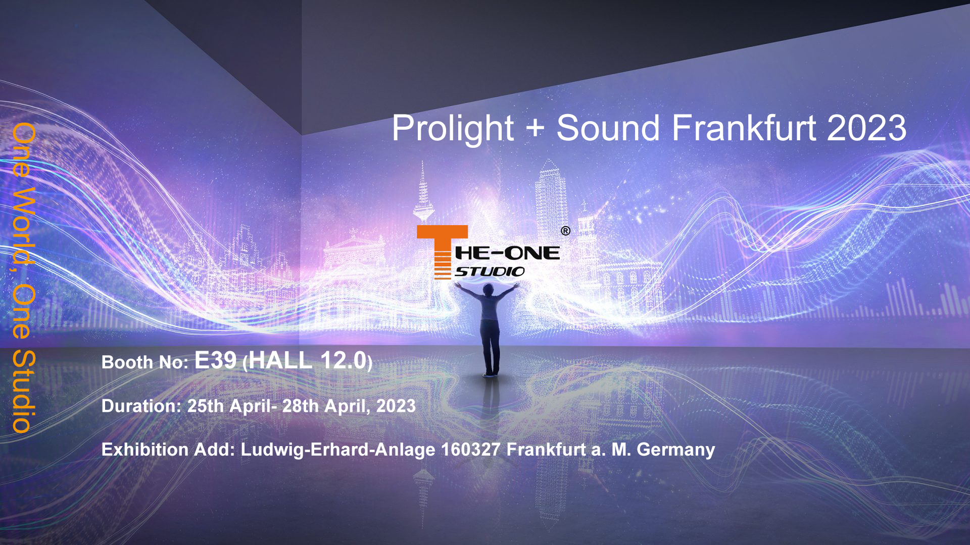 Prolight+sonido frankfurt 2023 invitación