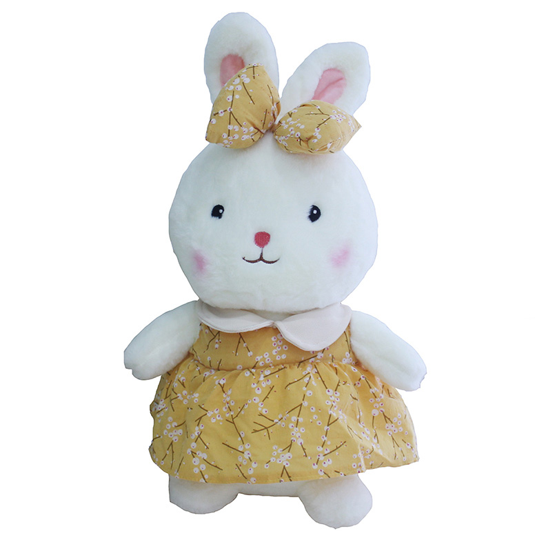 Cute Rabbit，Plush Doll，Doll，Throw Pillow，Cartoon Throw Pillow