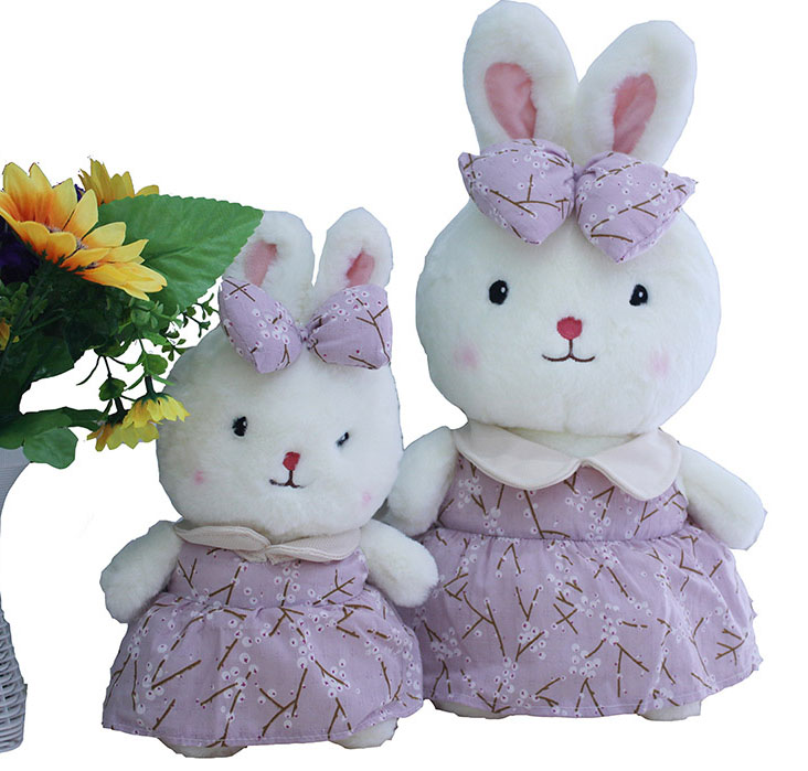 Cute Rabbit，Plush Doll，Doll，Throw Pillow，Cartoon Throw Pillow