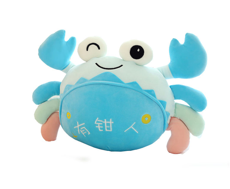 Colored Crab/ Pillow, Doll, Sleeping Pillow, Birthday Gift