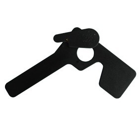 RS013 Gun appearance Eye Occluder with pin hole