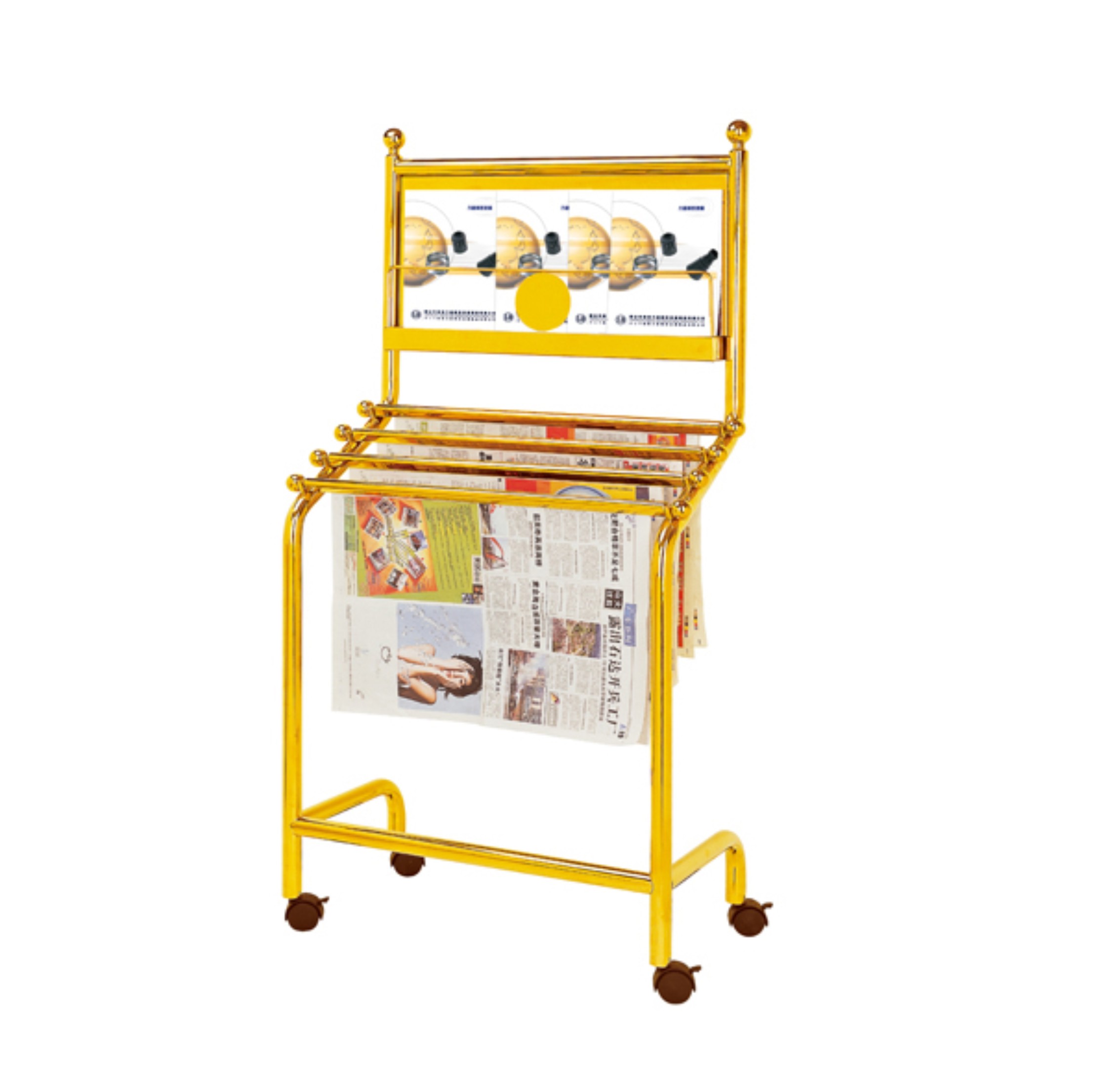 Newspaper Stand for Lobby with Stainless Steel (CJ10) Buy Newspaper