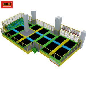 Parco di divertimenti per trampolini interni bambini trampolino