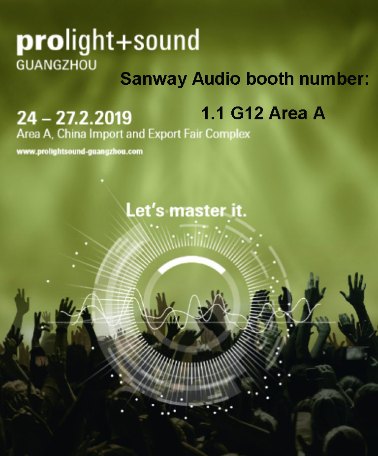 Exposición de luz y sonido Guangzhou Pro 2019