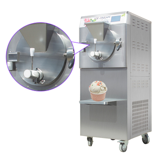Commercial Hard Ice Cream Machine Batch Freezer New Design Ice Cream Machine