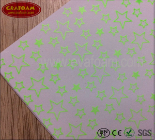 Noctilucence EVA Foam Sheets (Stars)