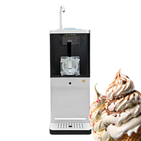 1 Flavor Soft Ice Cream Machine with 150~200 Cups Production