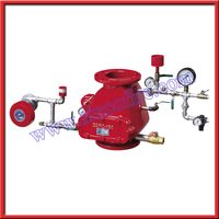 Dry alarm check valve