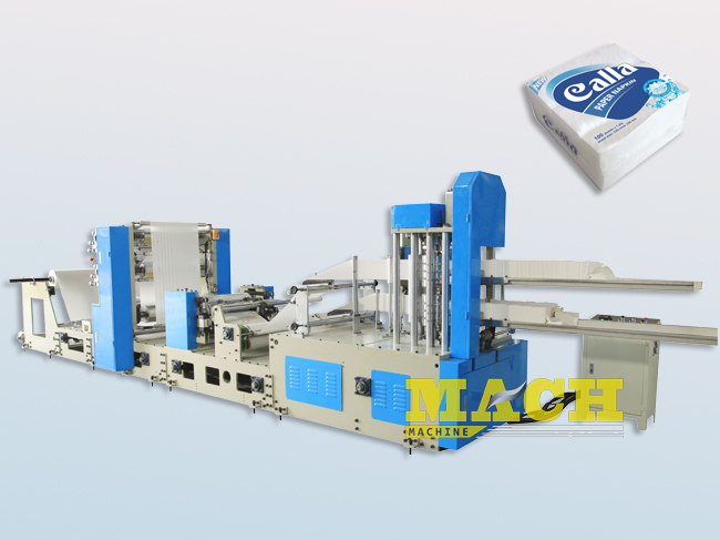 High Speed Double Lanes Automatic Paper Napkin Making Machine