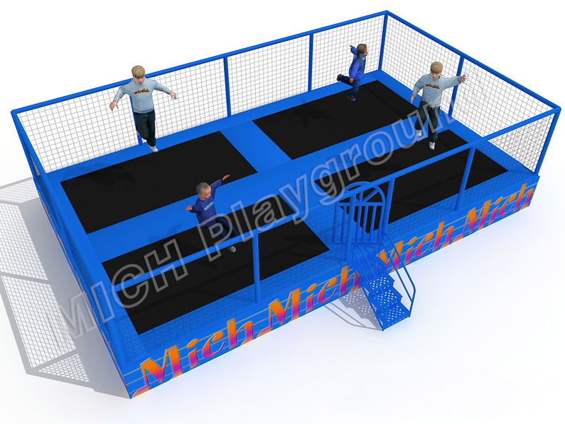 Mini parc de trampoline intérieur personnalisé