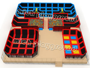 MICH Design del parco trampolino interno per divertimento 5109a