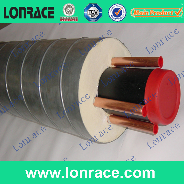 pu pre-insulated spiral steel pipe-New design insulation pipes
