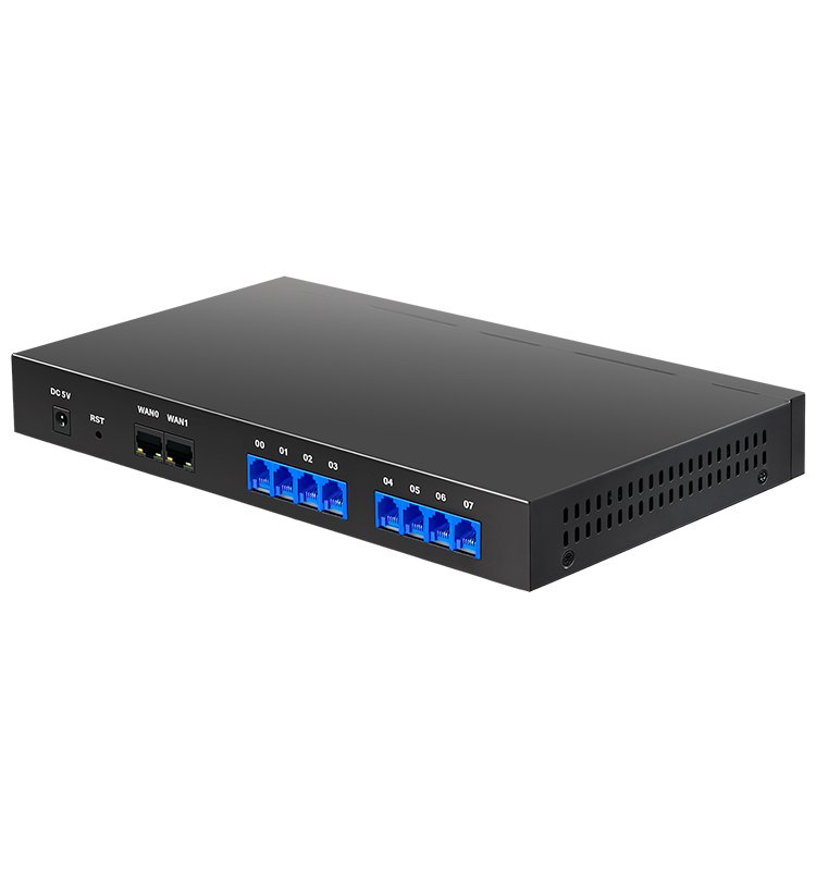 Centralino Telefonico PBX Per Piccole Imprese, 2 Linee E 8 Estensioni, Con Operatore Automatico E Inoltro Chiamate