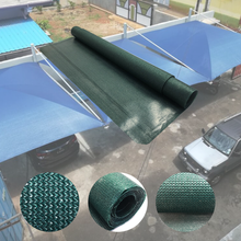 Exportación de 320 GSM Neta de sombra de agua verde oscuro de color verde