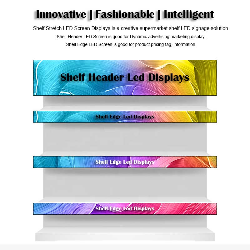 Regal-Header-LED-Bildschirm