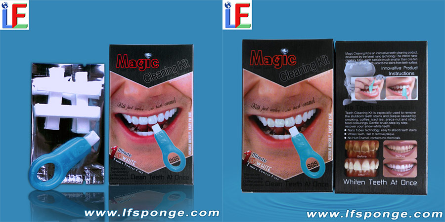 Fast cleaning teeth kit