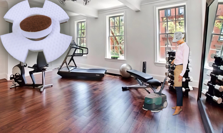 Butterfly Melamine Pad & 16kg Compressed Butterfly Melamine Pad for Gym Cleaning