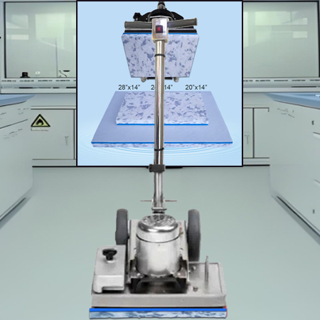 Laboratory Floor Cleaning Fleece Combo Melamine Rectangular Pad