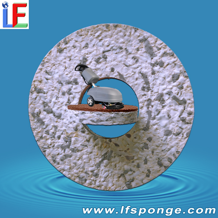  16cm Custom Inner Diameter Combo Melamine Pad - Solve Commercial Cleaning Machine Mismatch & Friction Pain Points