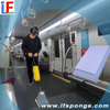 Metro Car Floor Cleaning Fleece Melamine Square Floor Pad