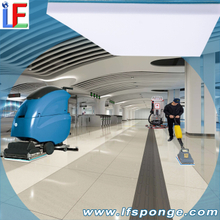  High-Speed Rail & Station Waiting Hall Cleaning Fleece Melamine Square Floor Pad