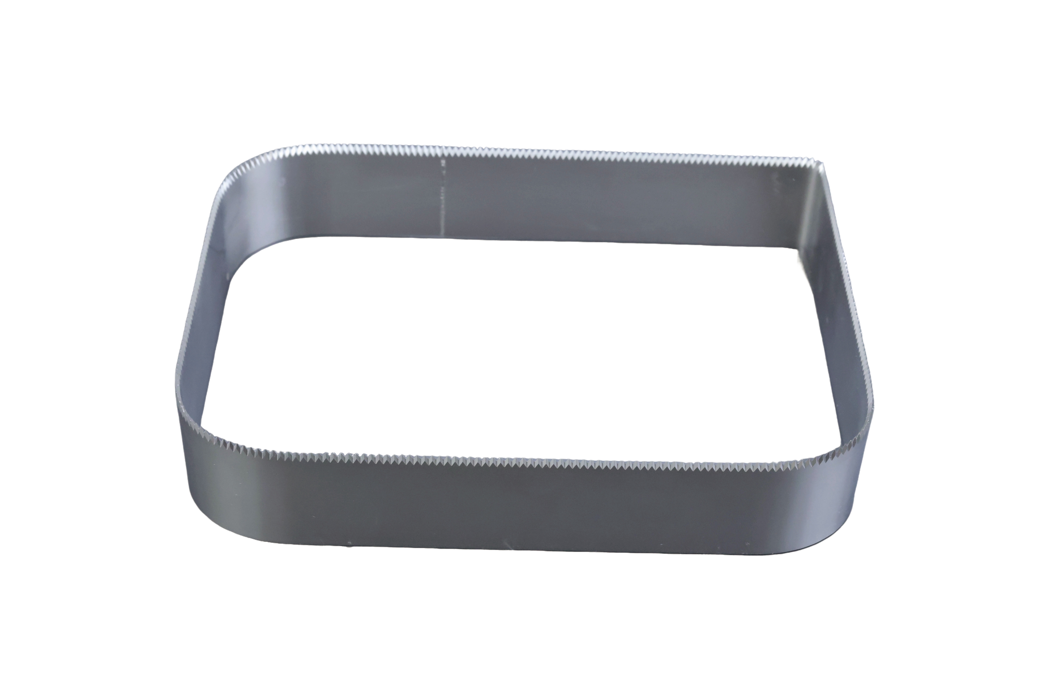 Food packaging material cutting blades
