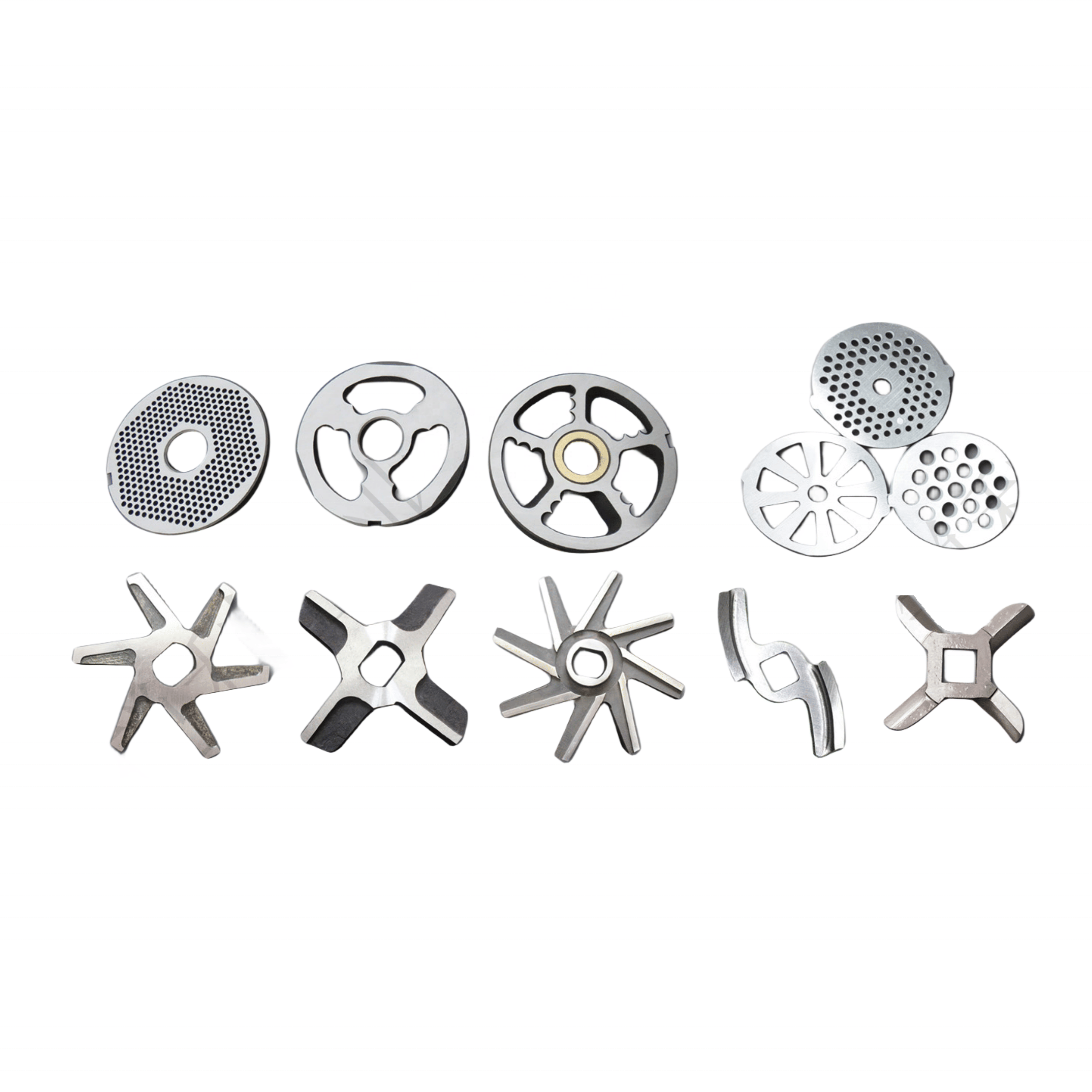 Food Grade Certified Stainless Steel Perforated Meat Grinder Accessory Blade