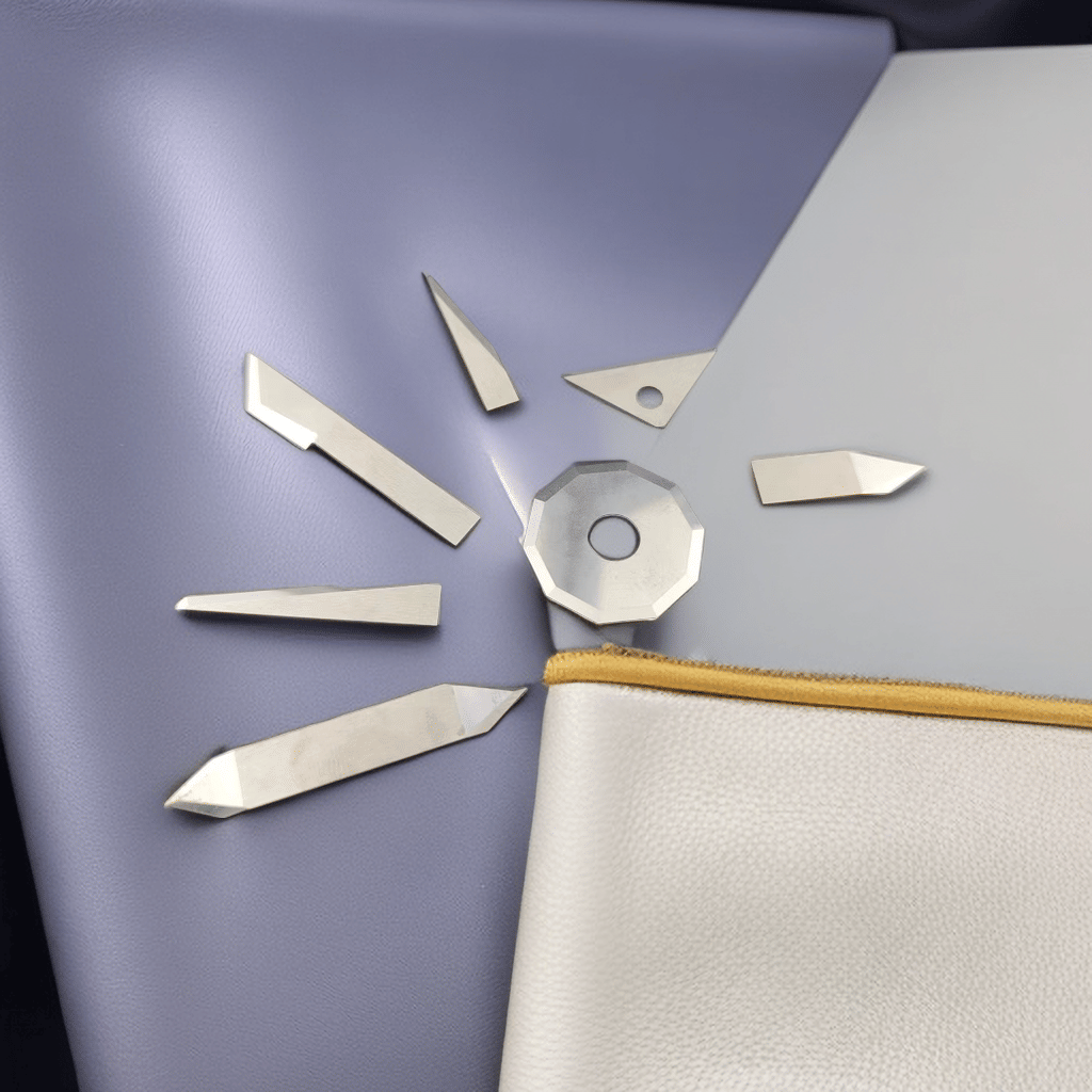 Precision Manufacturing Woven Leather Cuttinq Blade Profiled Blad