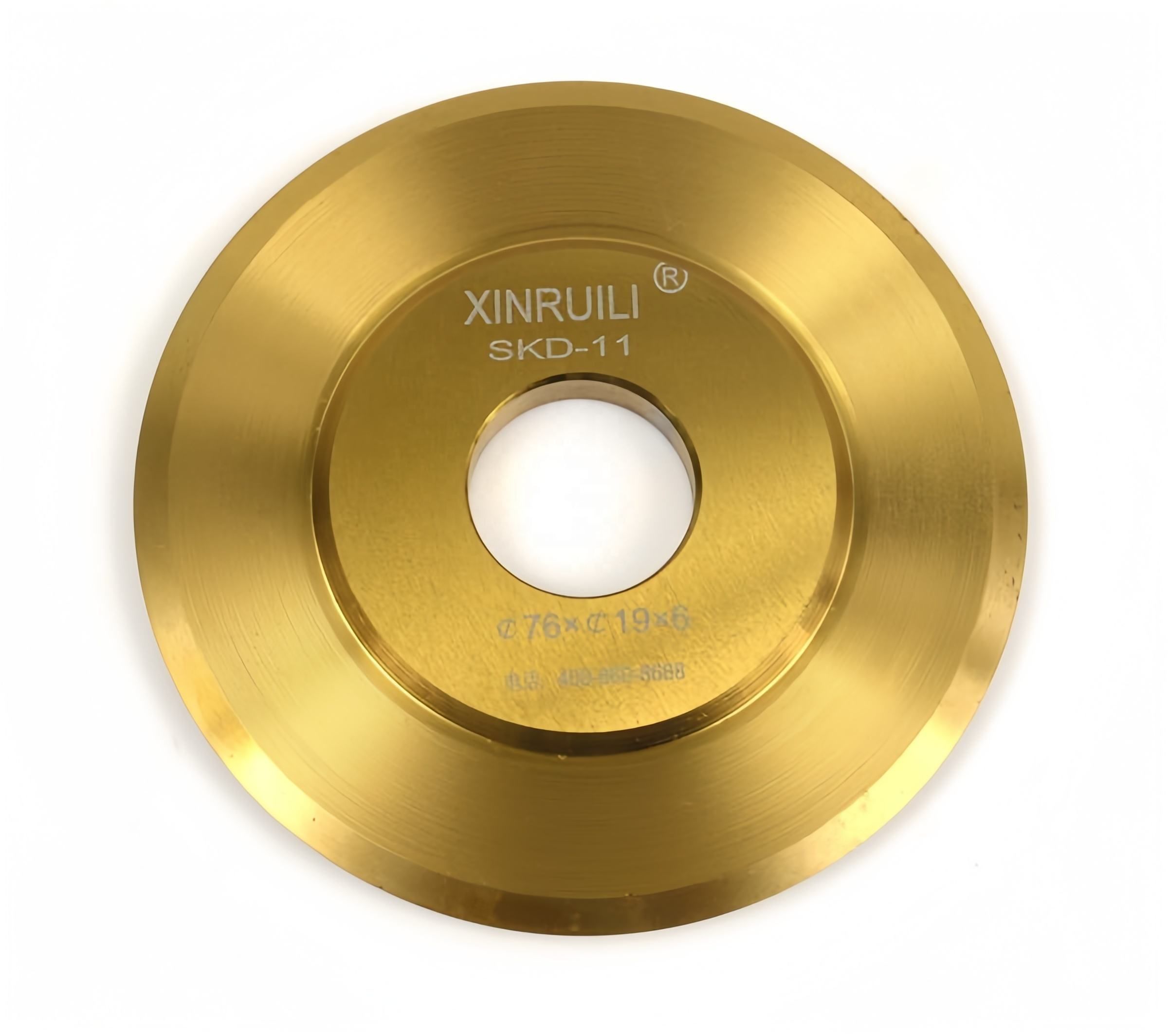 钛合金镀层圆切割刀片，适用于精密作业