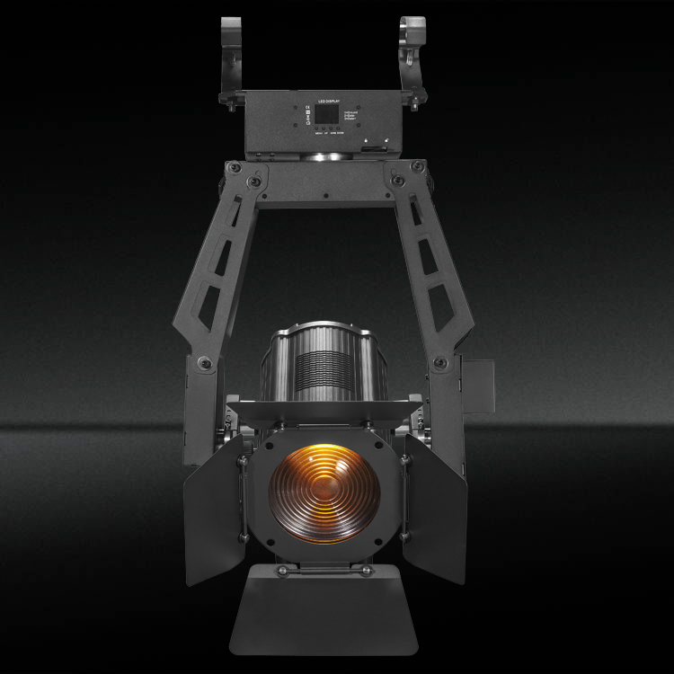 Foco Fresnel de estudio de luz suave LED de 400W con zoom