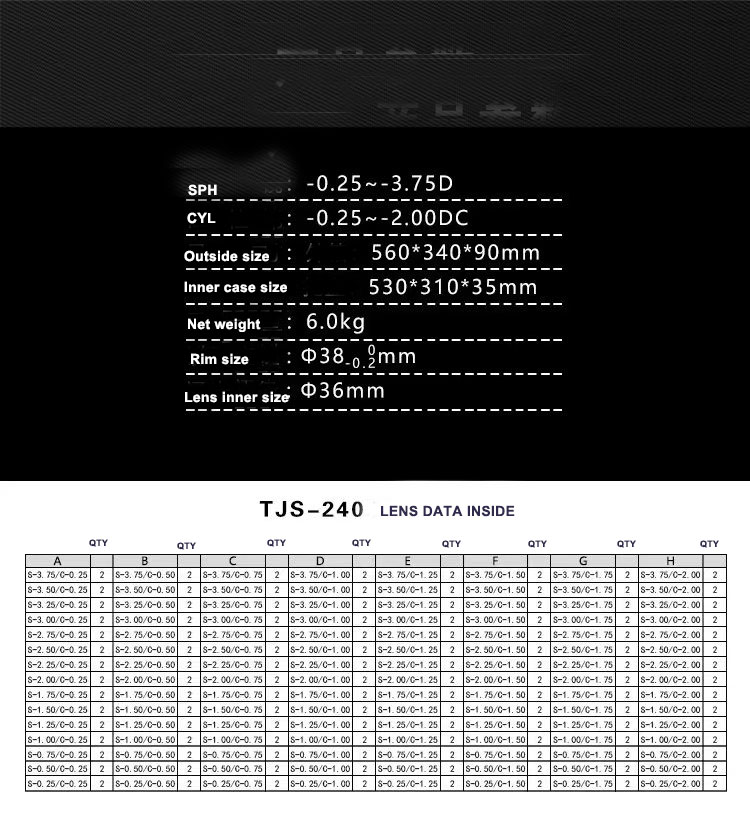Catalogue TJS-240