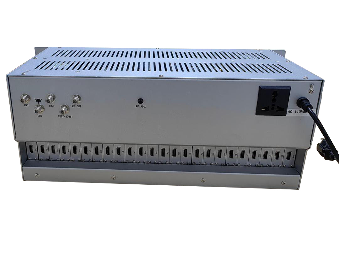 HP2401M 24xHDMI to RF fixed frequency analog modulator