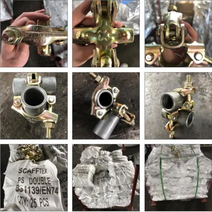 压脚手架的英国型耦合器