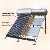 Calentador de agua solar presurizado compacto 250L