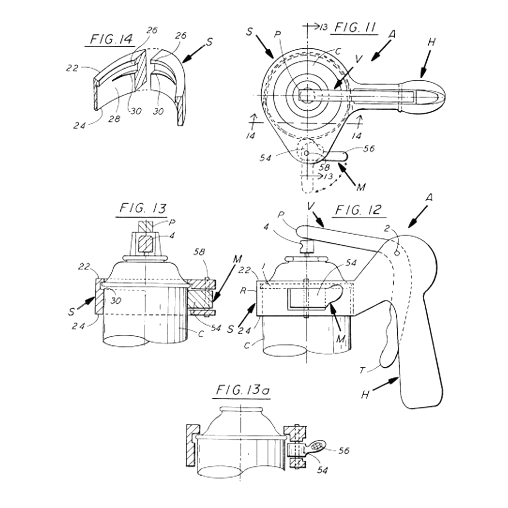 hand held spray can adapter