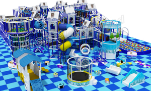 MICH Indoor Soft Playground Design untuk Hiburan 7015B