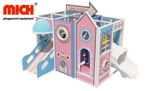 Kleine Indoor -Makkaron -Cartoon -Thema Kinderweiche Spielplatz