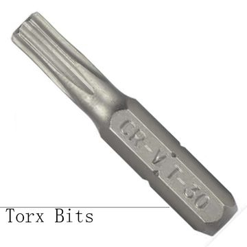 Embouts Torx de tournevis à extrémité unique de 25 mm (2)