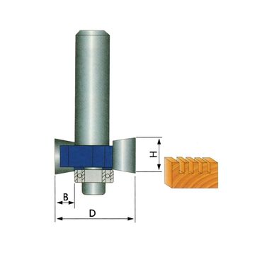 T-Bits zum Schneiden von Holz 