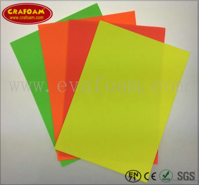 Fluorescence EVA Foam Sheets