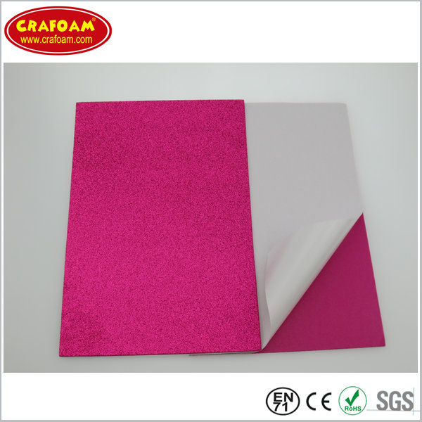 Self Adhesive Glitter EVA Foam Sheets