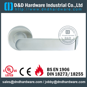 Manija sólida de acero inoxidable de nuevo diseño moderno para puerta de metal - DDSH109