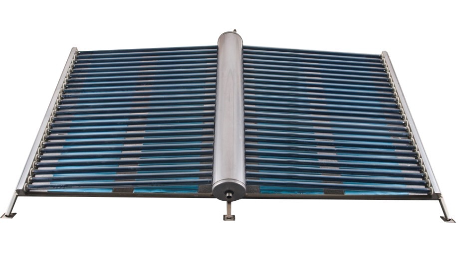 Proyecto de placa plana Calentador de agua solar con tubo evacuado