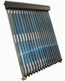 Calentador de agua solar de tubo de calor presurizado de circuito cerrado